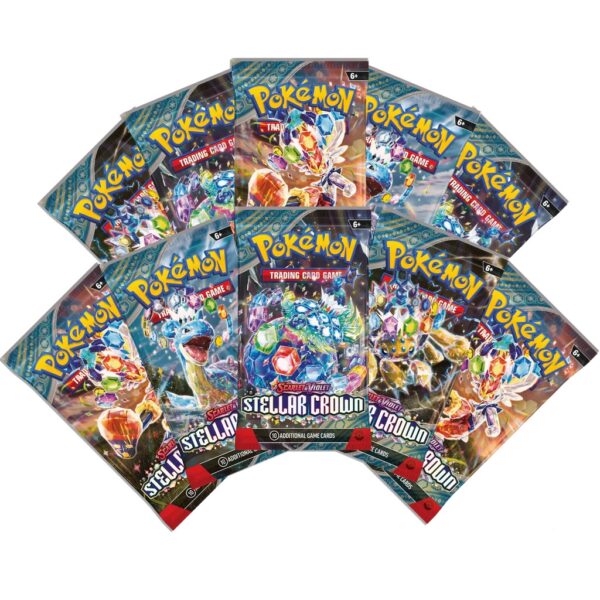 Pokémon TCG Booster Pack - Stellar Crown (10)