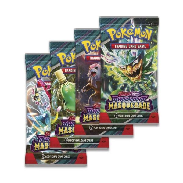 Pokémon TCG Booster Pack - Twilight Masquerade (4)