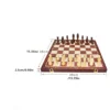 Chess Solid Wood Pieces High-grade Set - Image 2