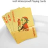 Waterproof Gold Playing Cards - Image 2