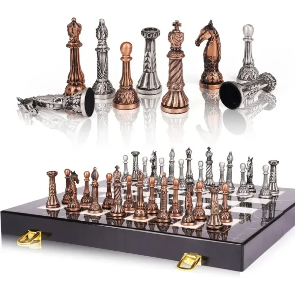 Metal Chess Set