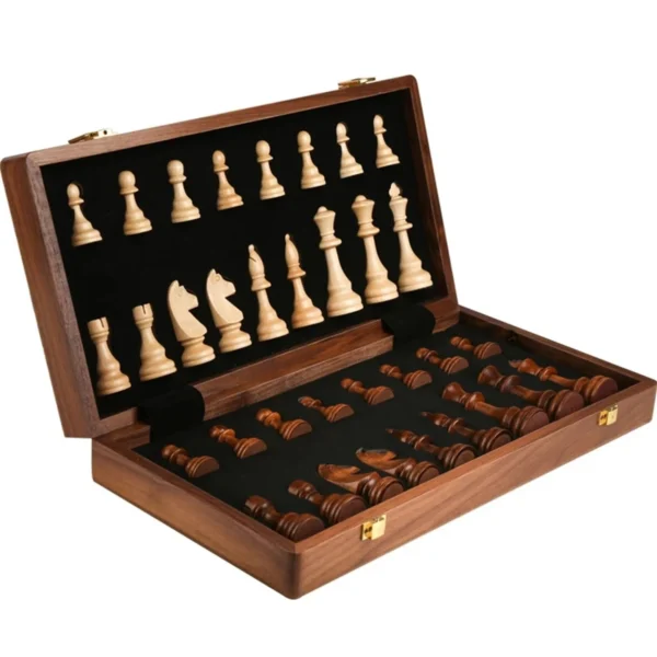 Chess Solid Wood Pieces High-grade Set