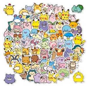 50/100PCS Pokemon Stickers