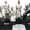 Medieval Times Crusades Red and White Chess Set - Image 5