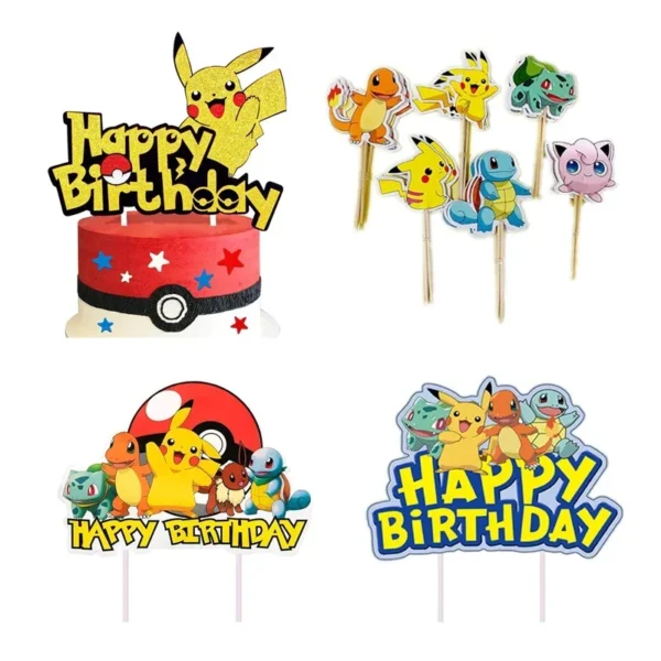 Pokemon Cake Toppers