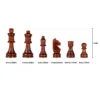 Chess Solid Wood Pieces High-grade Set - Image 3