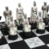 Medieval Times Crusades Red and White Chess Set - Image 6