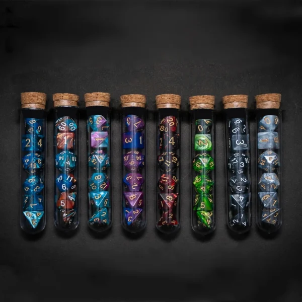 DND Vial Dice Set