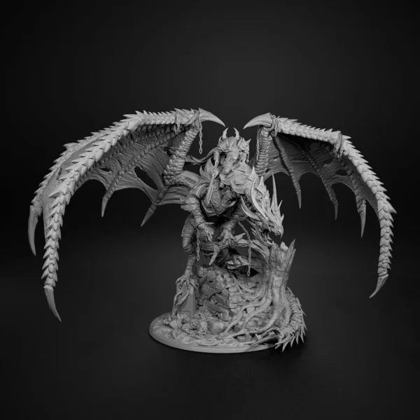 Unchained Dragon Miniature Model