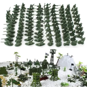 Turret Tanks 12 Poses Toy Soldiers