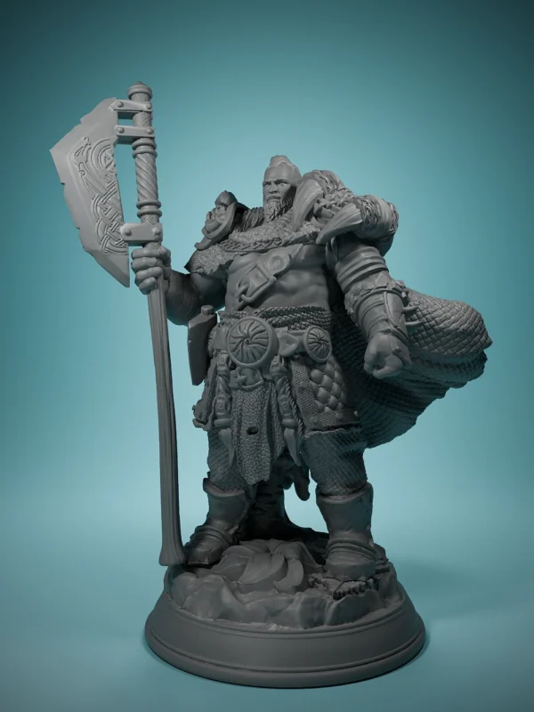 Viking Barbarian Miniature Model