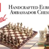 Handmade European Ambassador Chess Set - Image 7