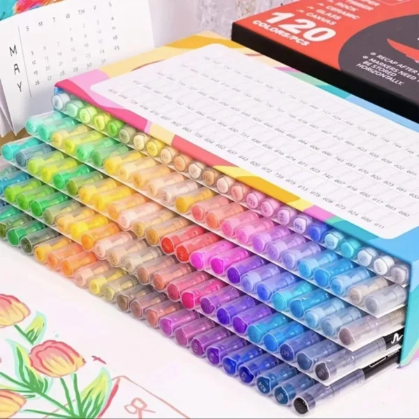 72-120 Colors Acrylic Paint Markers