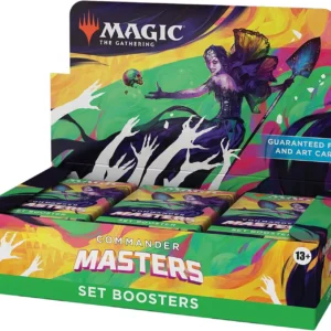 Magic The Gathering: Commander Masters Set Booster Box - 24 Packs