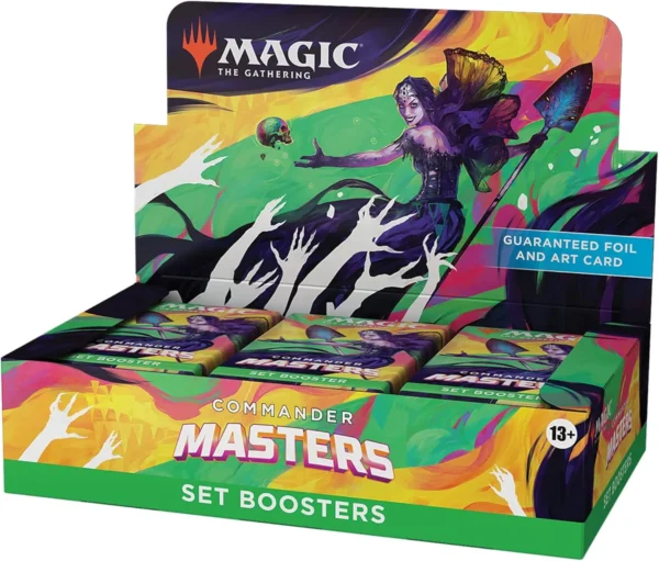 Magic The Gathering: Commander Masters Set Booster Box - 24 Packs