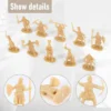 1:72 200/Set Plastic Ancient Toy Soldier - Image 3