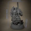 Dwarf Paladin Hunter Miniature Model - Image 6