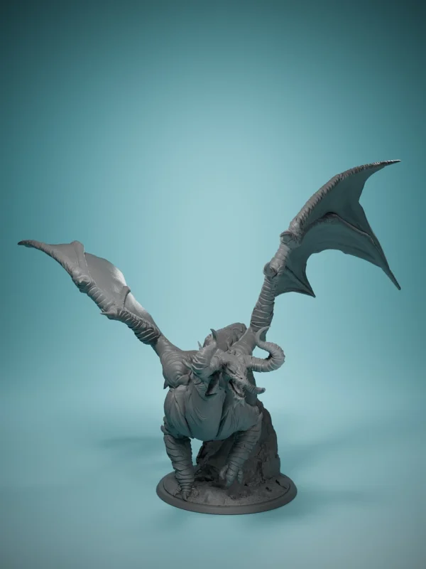 Adult Cloud Dragon Miniature Model