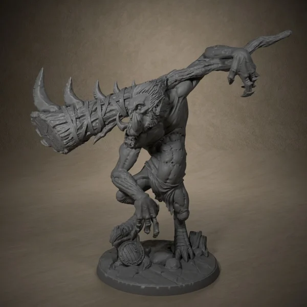 Gunlutt Troll Miniature Model