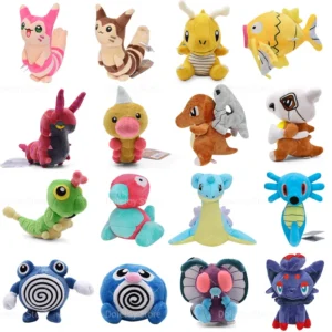 33 Styles Pokemon Plush Toys Cubone Butterfree Scolipede Caterpie Horsea Zorua Furret Stuffed Animal Anime Dolls Birthday Gift