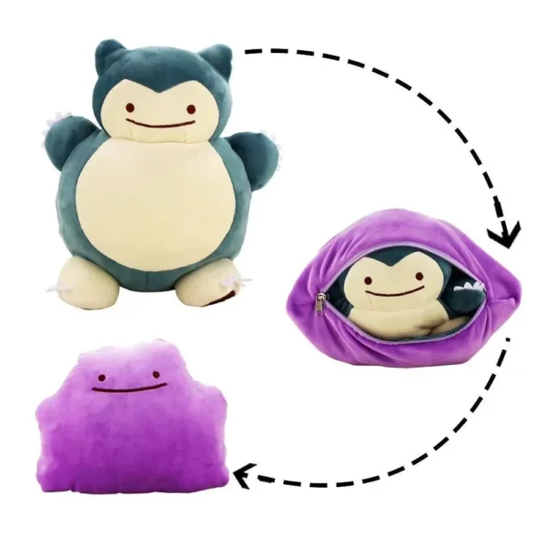 7" Pokemon Snorlax Plushie Pillow